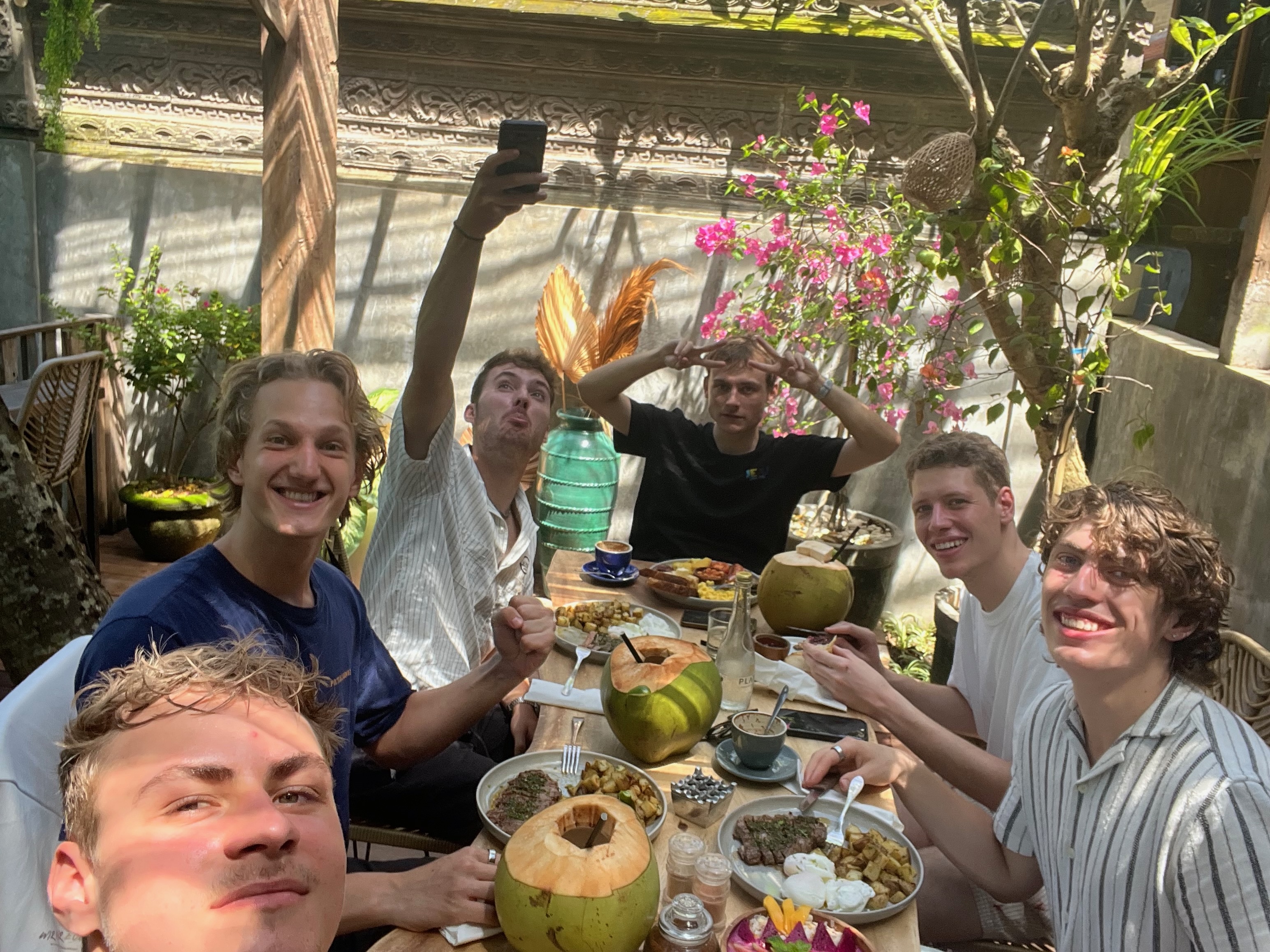 Rollerfahrt durch Bali